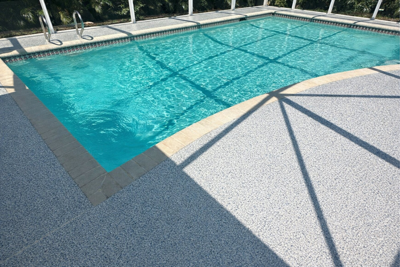 Concrete pool decks in Springfield, IL